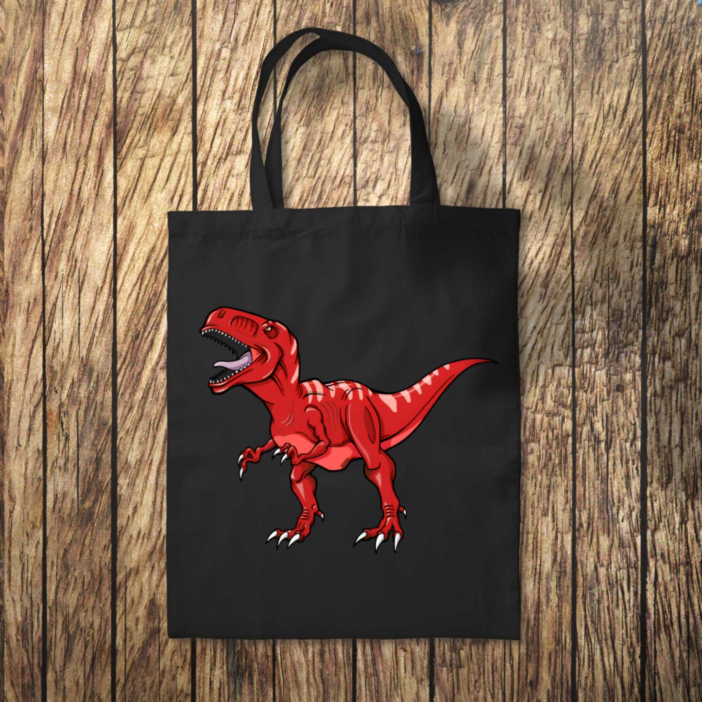 Purple Dinosaur Tote Bag 10L Bag