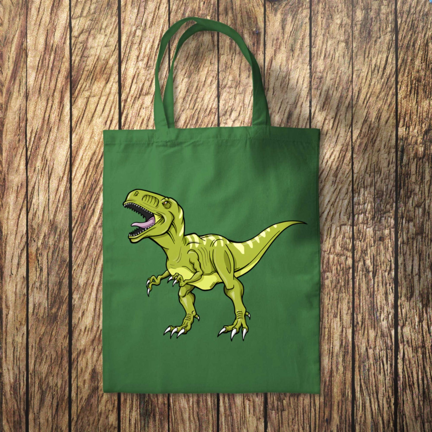 Purple Dinosaur Tote Bag 10L Bag