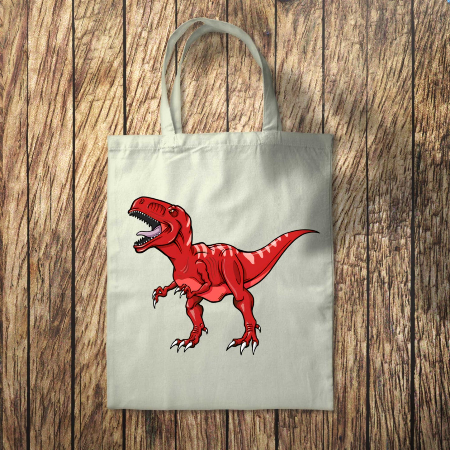 Purple Dinosaur Tote Bag 10L Bag