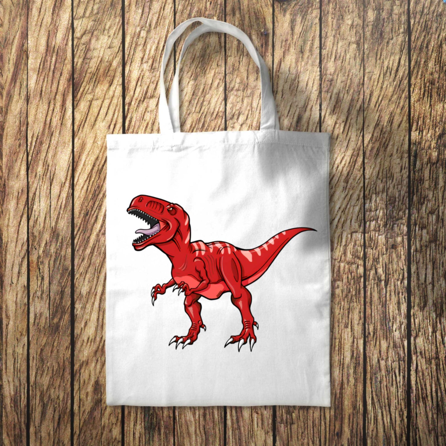 Purple Dinosaur Tote Bag 10L Bag