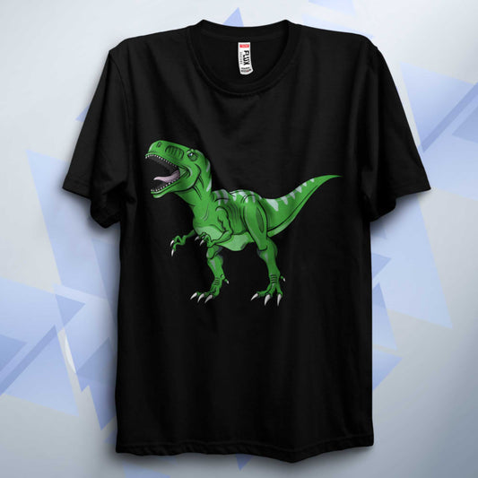 Green Dinosaur Classic Kid's T Shirt