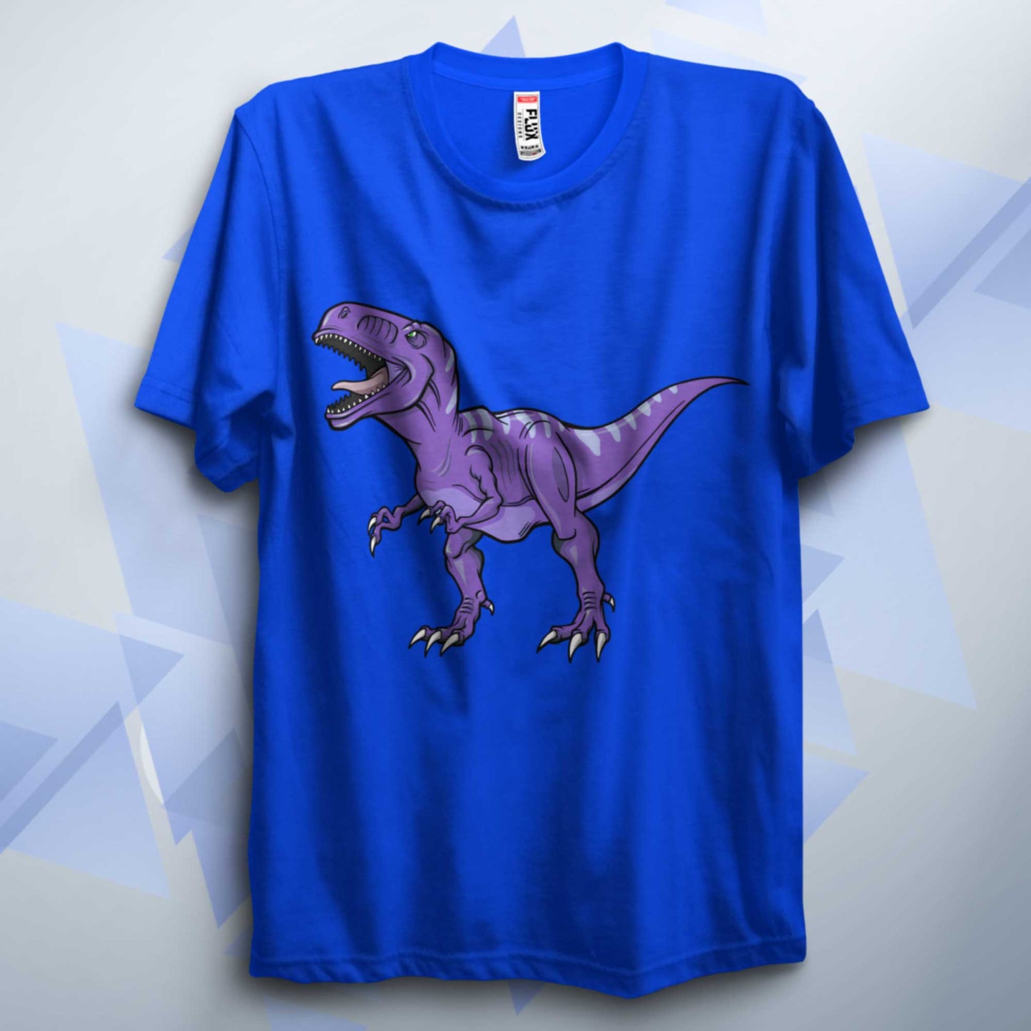 Purple Dinosaur Classic Kid's T Shirt