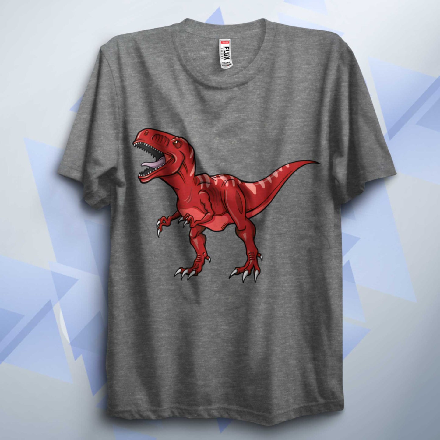 Red Dinosaur Classic Kid's T Shirt