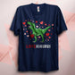 Valentines Loveasaurus Green Dinosaur T Shirt