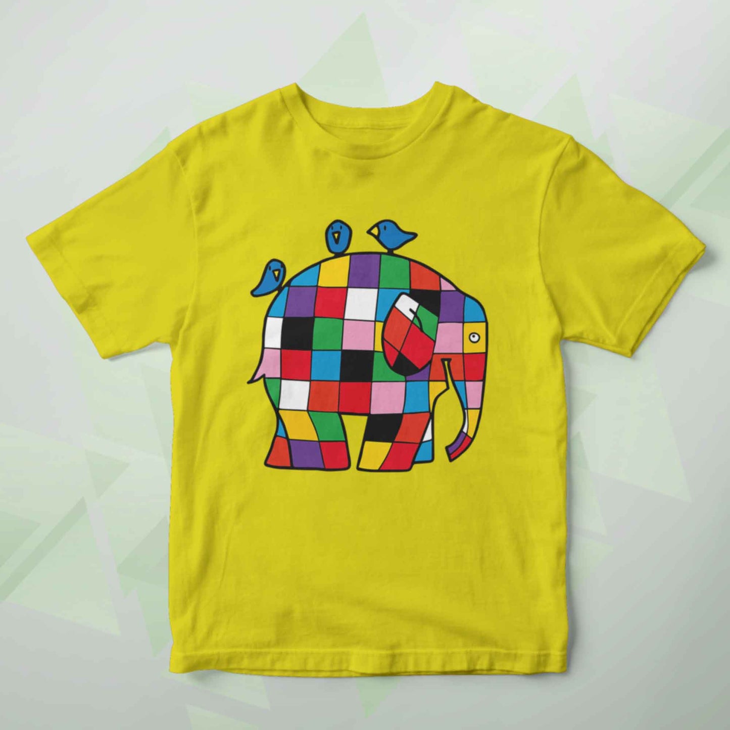 Patched Elephant Classic Kid's T Shirt