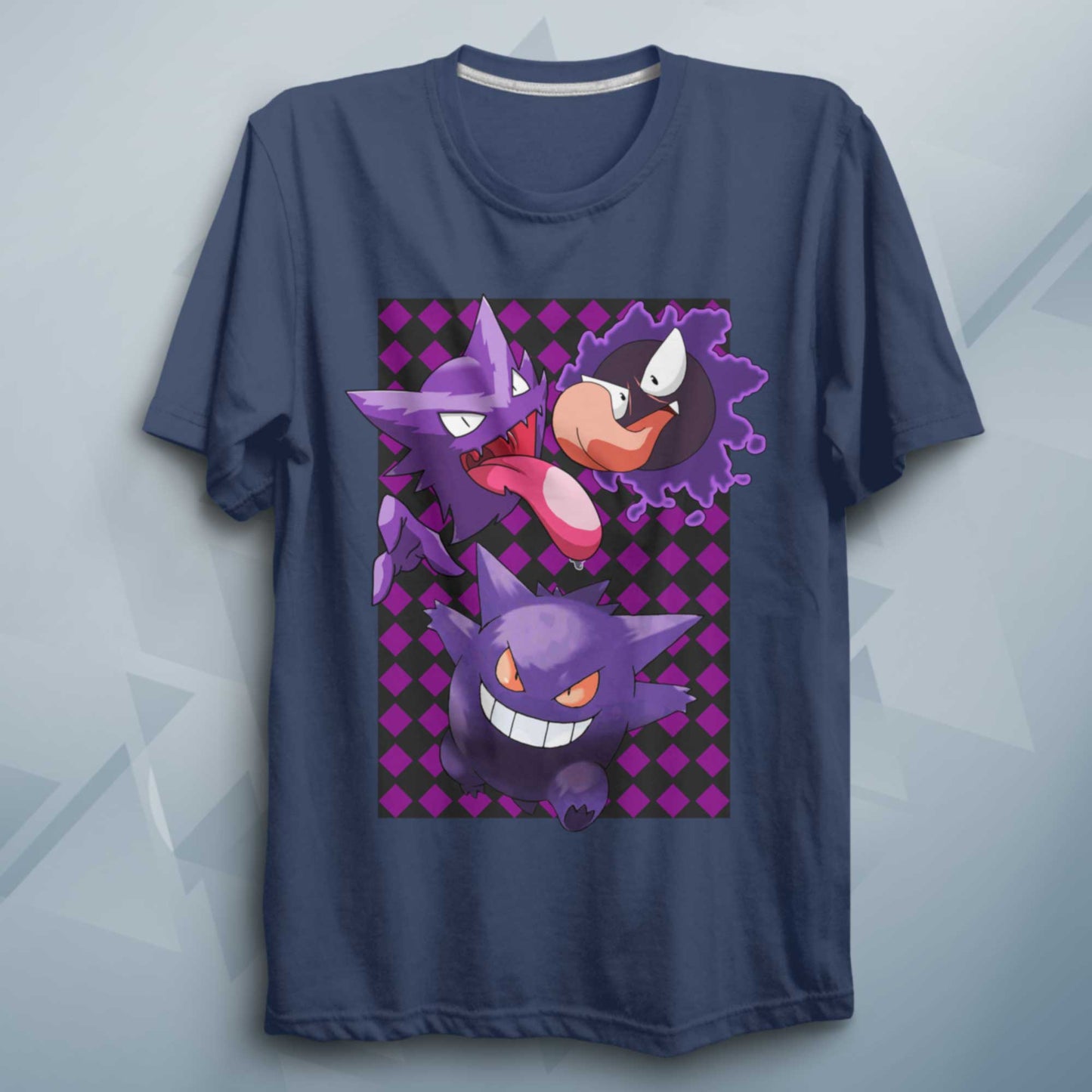 PKMN Gengar Haunter Ghastly T Shirt Anime Shirt - FLUX DESIGNS