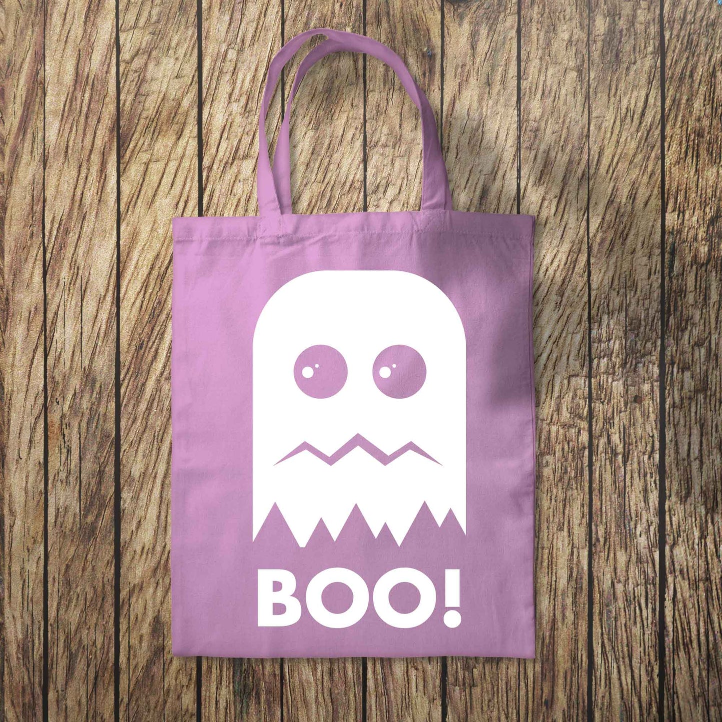 Halloween Tote Bag Ghost BOO! 10L Bag - FLUX DESIGNS