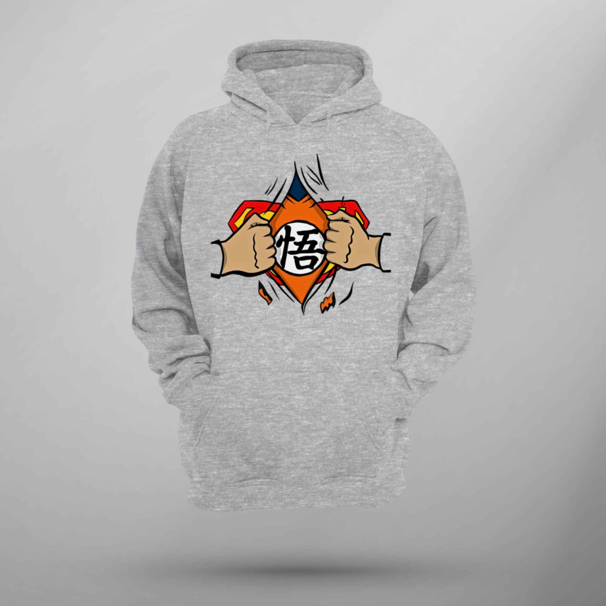 DBZ Goku Hoodie Anime Hoodie Kakarot Superman - FLUX DESIGNS