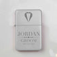 Personalised Tux Wedding Lighter Wedding Gifts