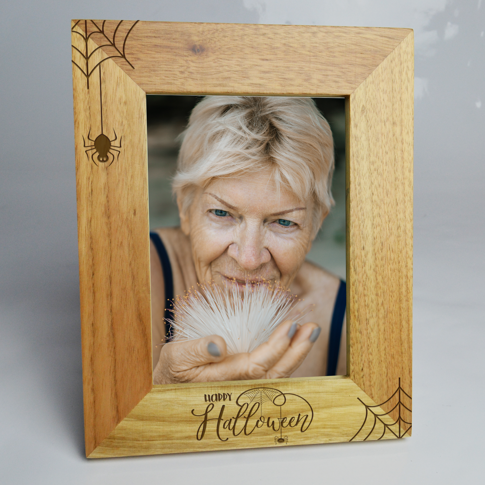 Happy Halloween Photo Frame 4x6 or 5x7 - FLUX DESIGNS