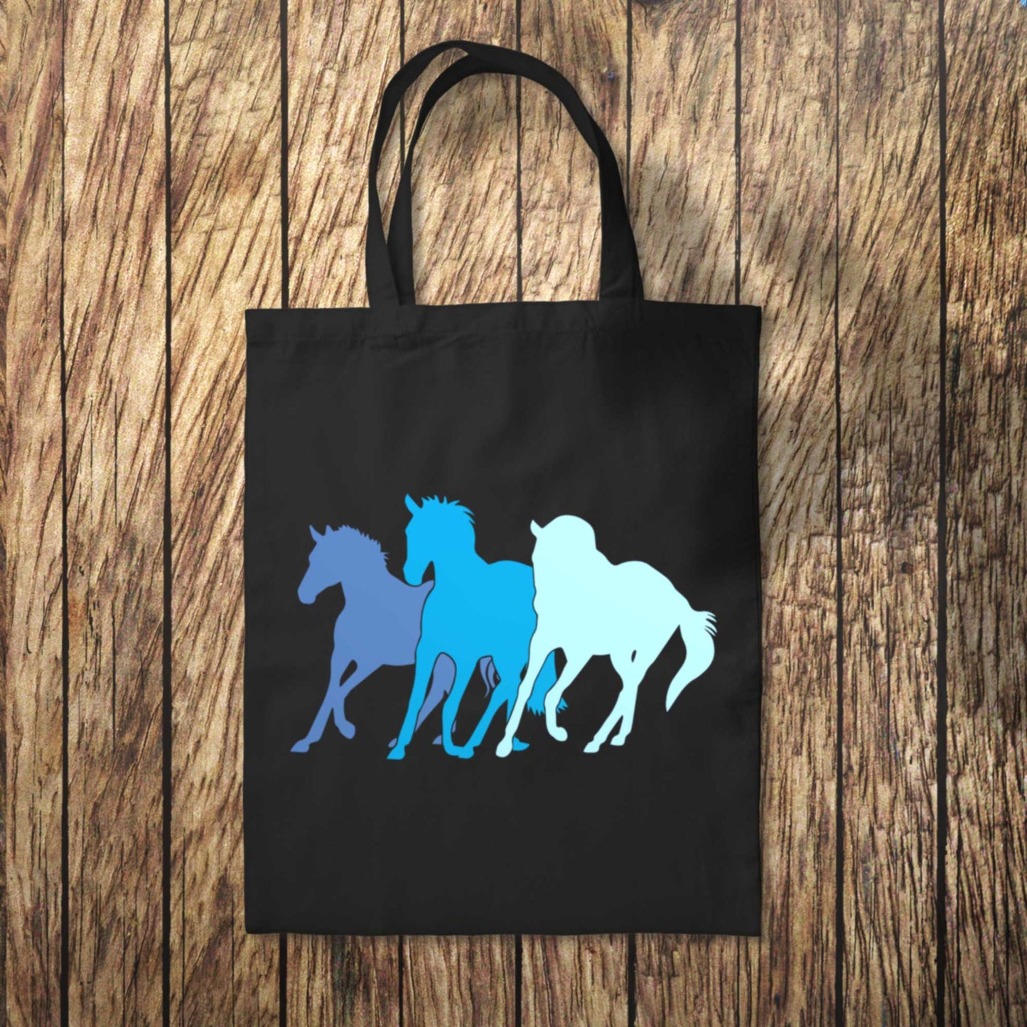 Ocean Wild Horses Tote Bag 10L Bag