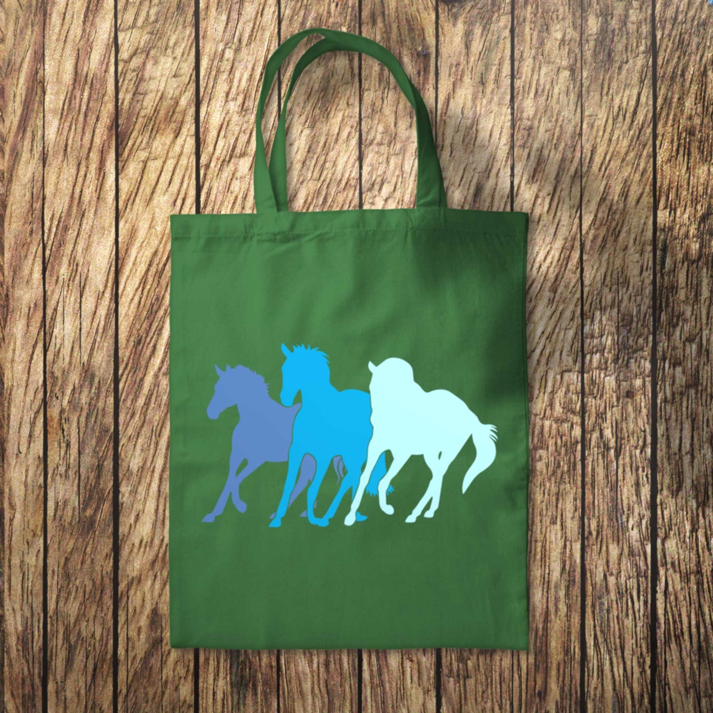 Ocean Wild Horses Tote Bag 10L Bag