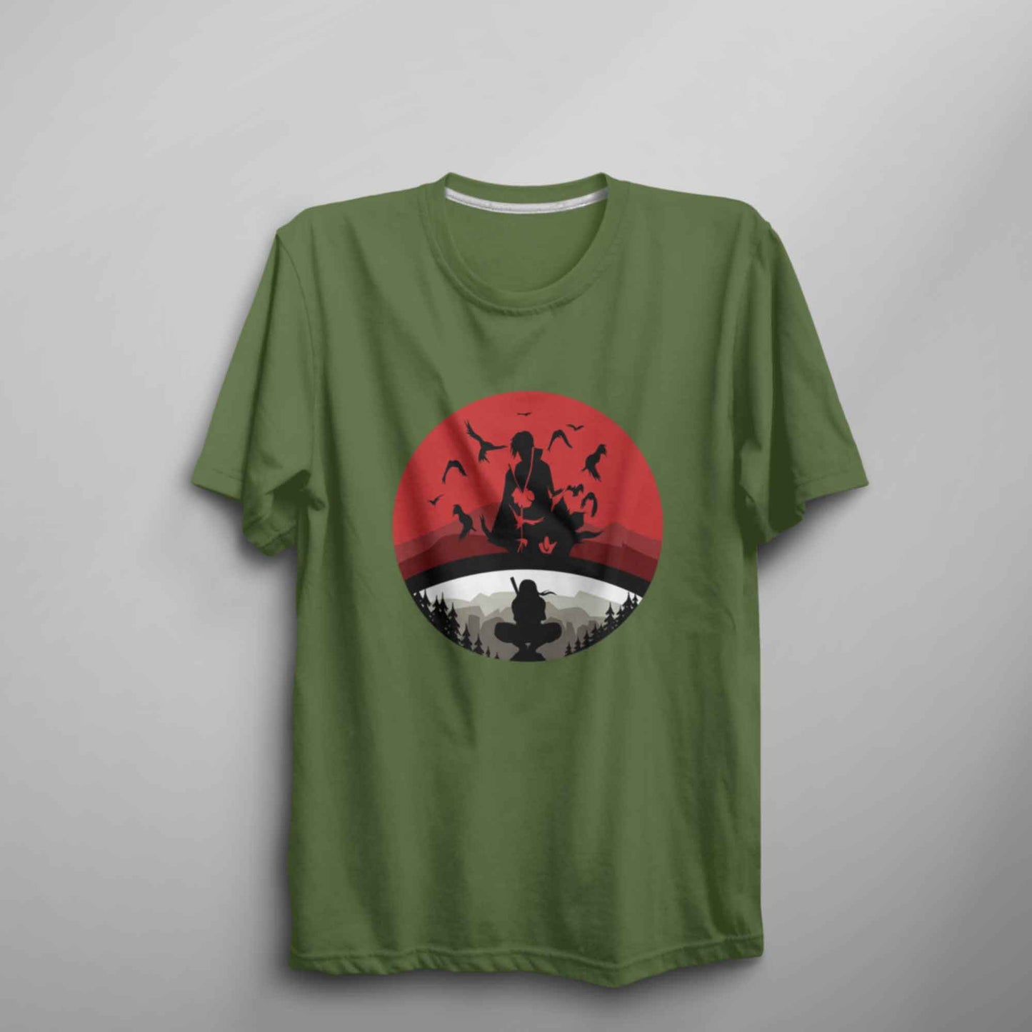 Itachi T Shirt Uchiha Emblem - FLUX DESIGNS