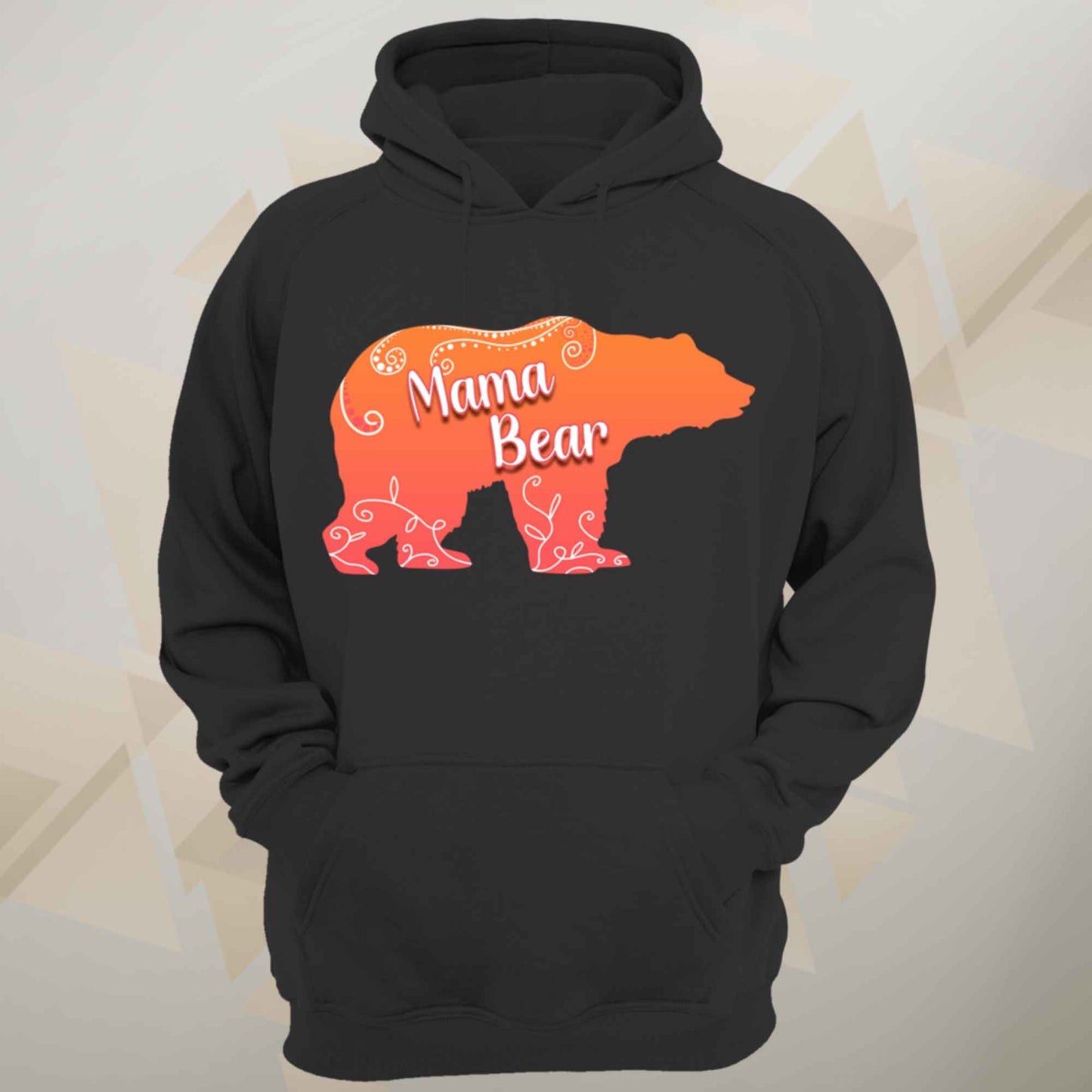 Mama Bear Sunset Hoodie