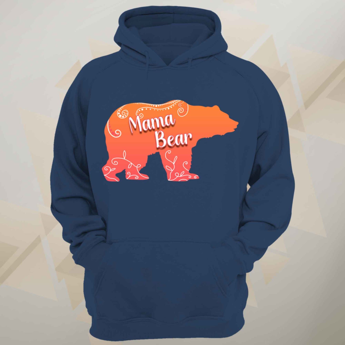 Mama Bear Sunset Hoodie