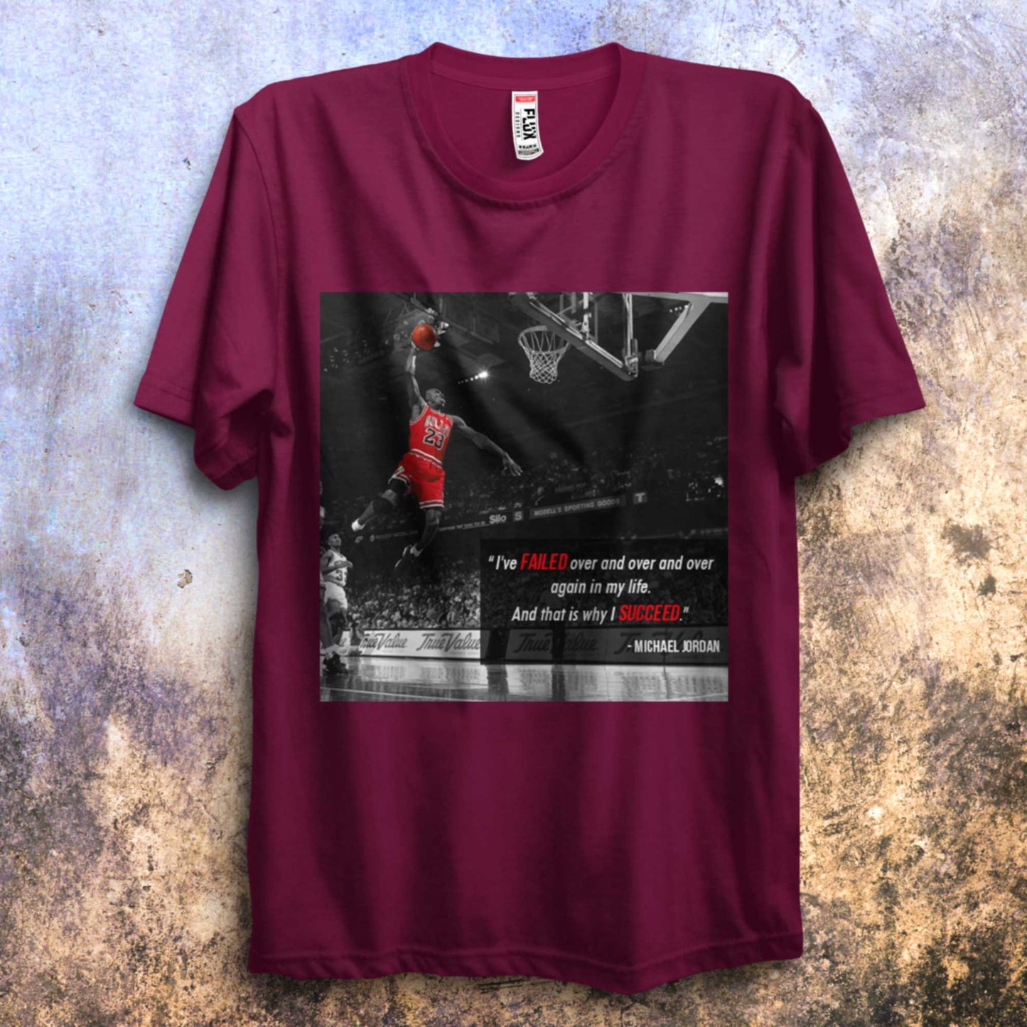 Michael Jordan T Shirt I've Failed Quote