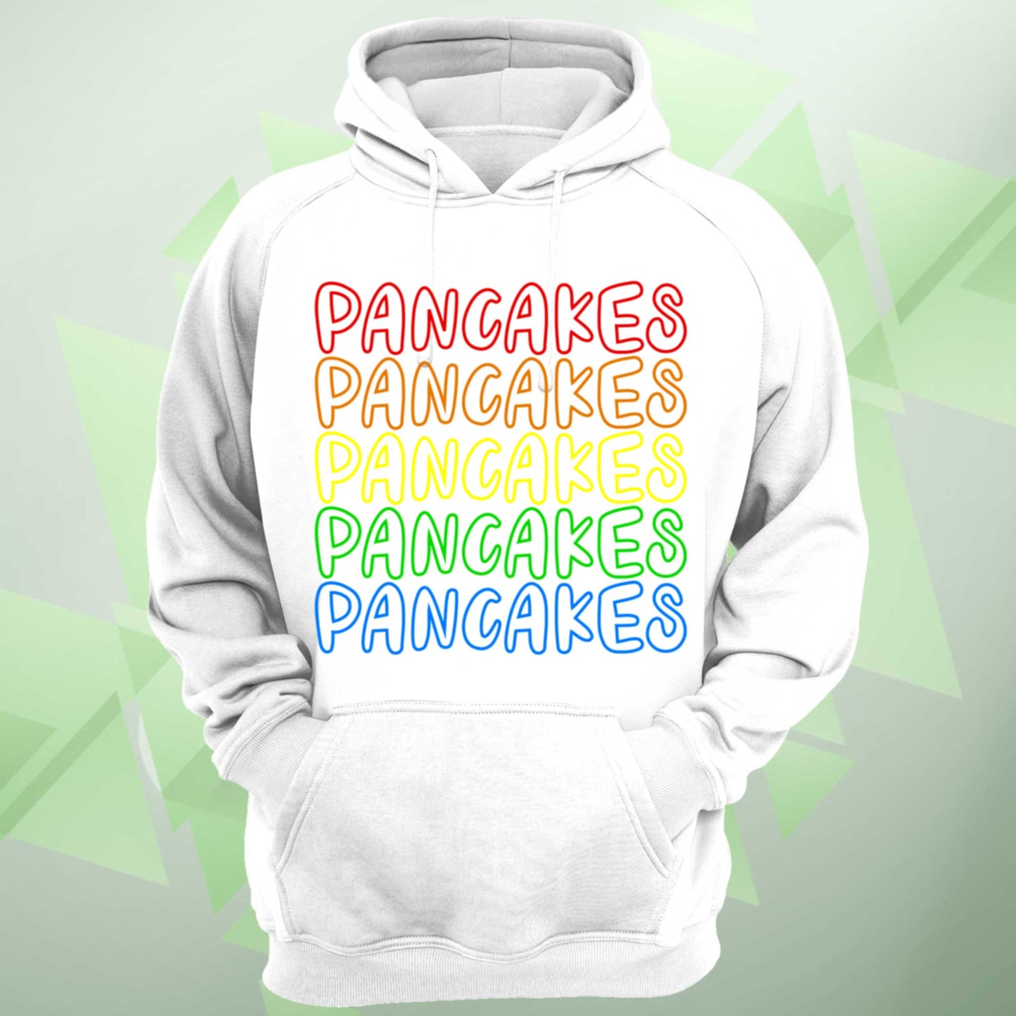 Rainbow Pancakes Unisex Hoodie