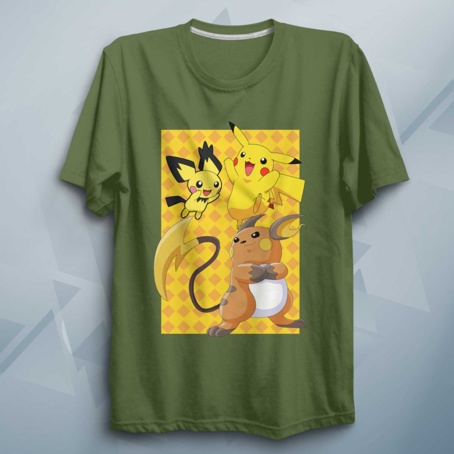 PKMN Pikachu Evolution T Shirt Anime Shirt - FLUX DESIGNS