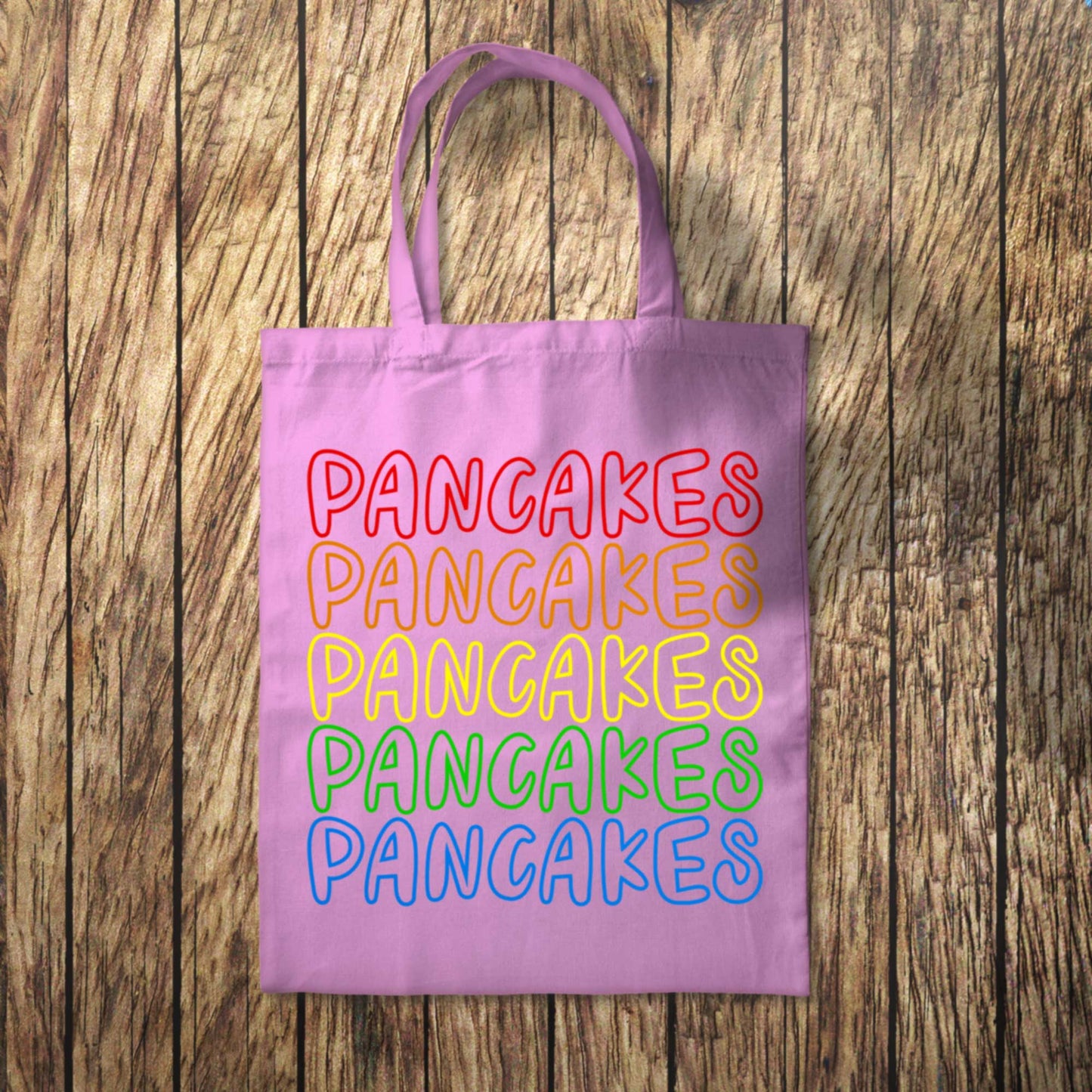 Rainbow Pancakes Tote Bag 10L Bag