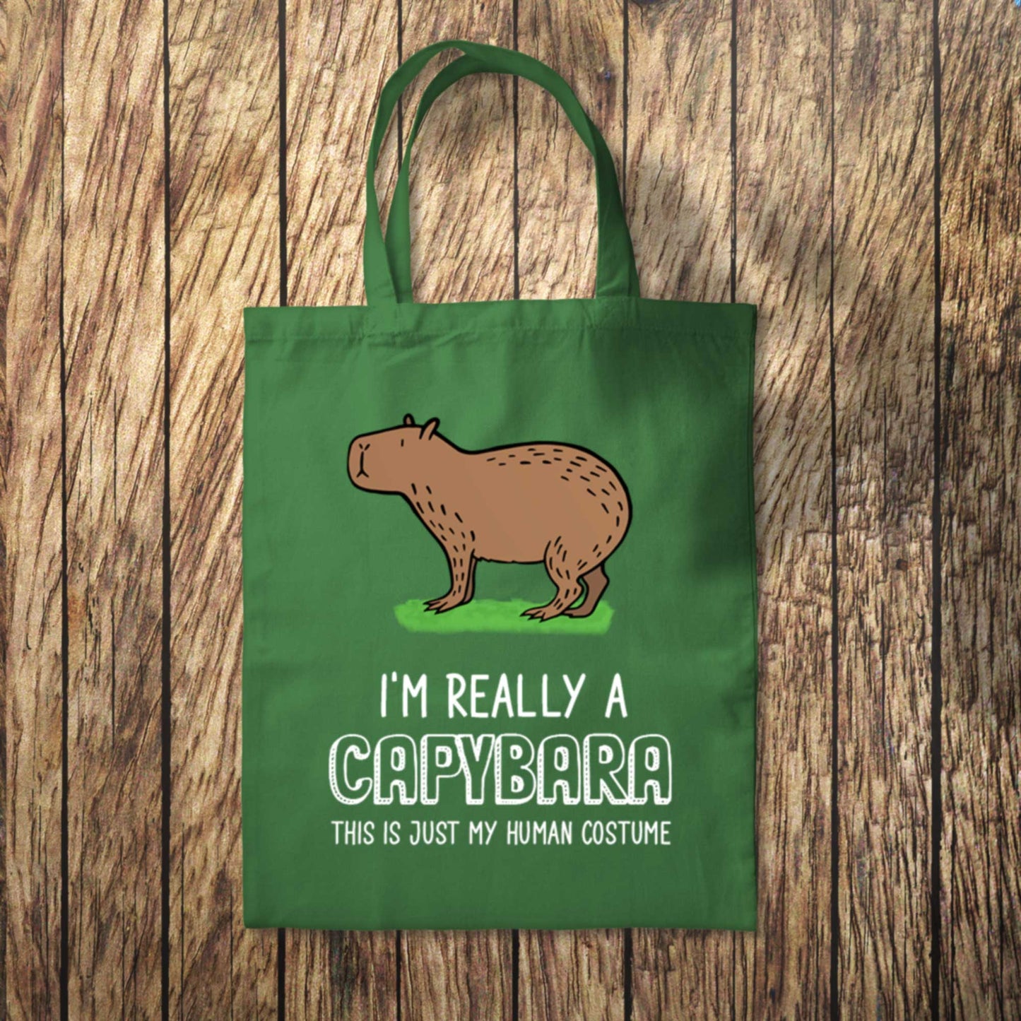 I'm Really a Capybara Tote Bag 10L Bag