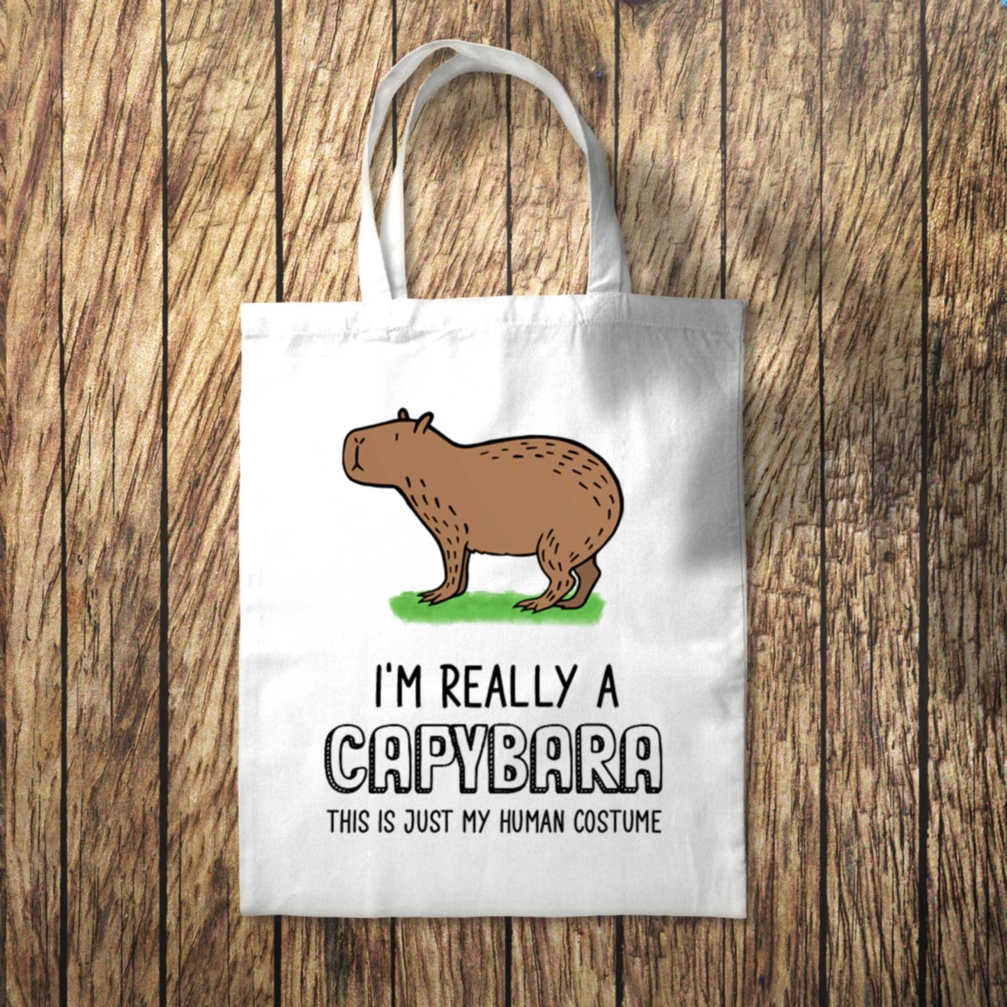 I'm Really a Capybara Tote Bag 10L Bag