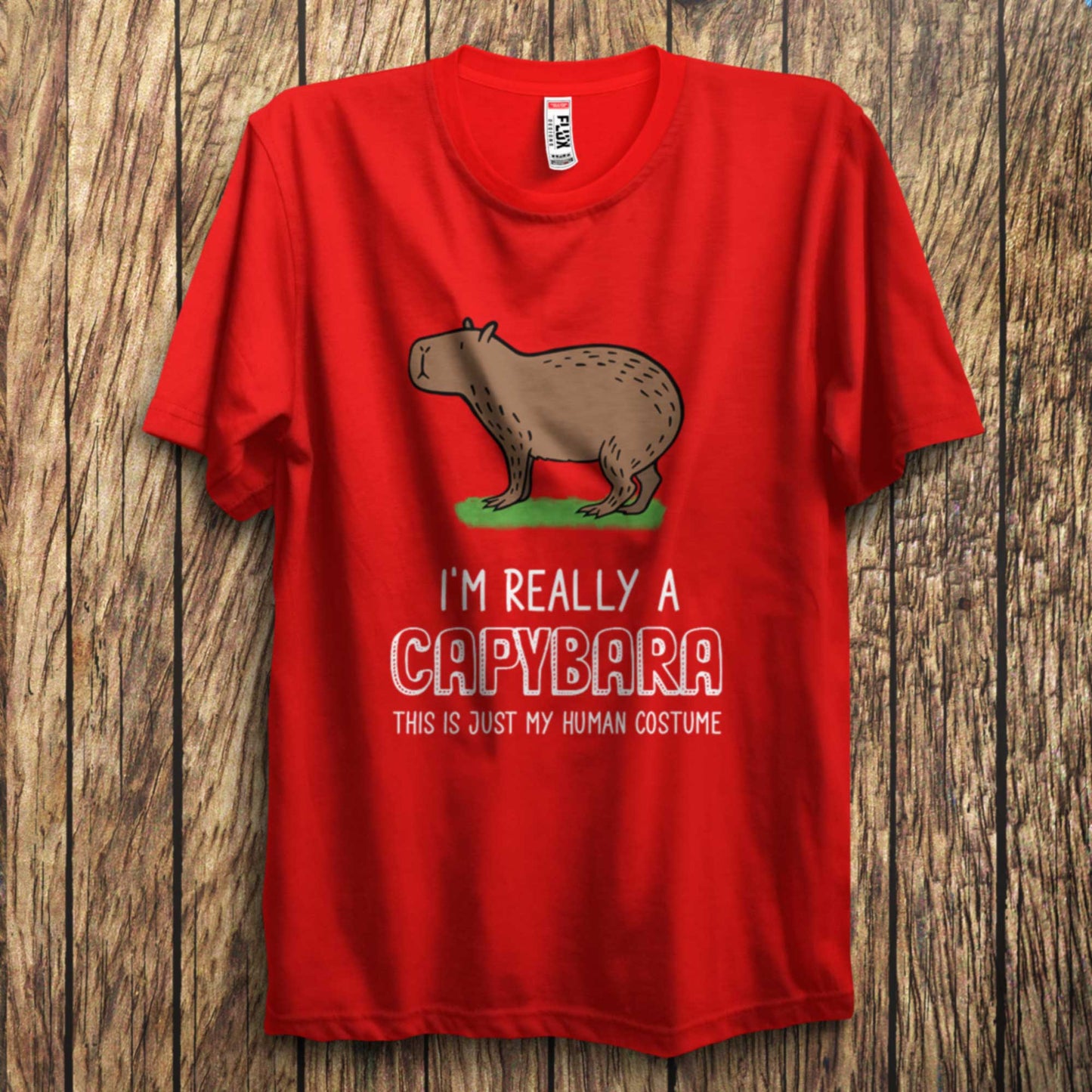 I'm Really A Capybara T Shirt