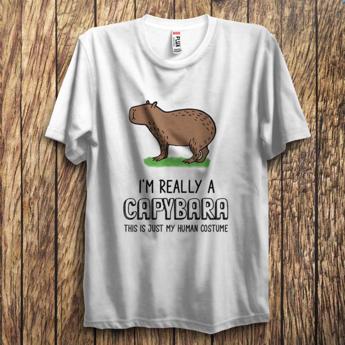 I'm Really A Capybara T Shirt