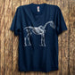 Skeleton Horse T Shirt