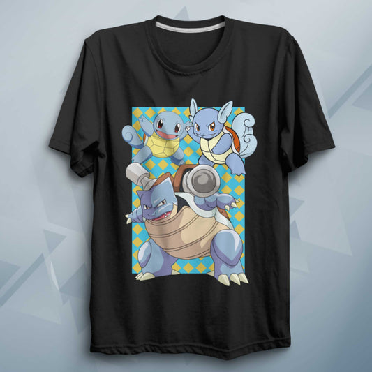 PKMN Squirtel T Shirt Anime Shirt - FLUX DESIGNS