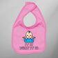 Baby Bib 'It Is What It Is' Emoji - FLUX DESIGNS